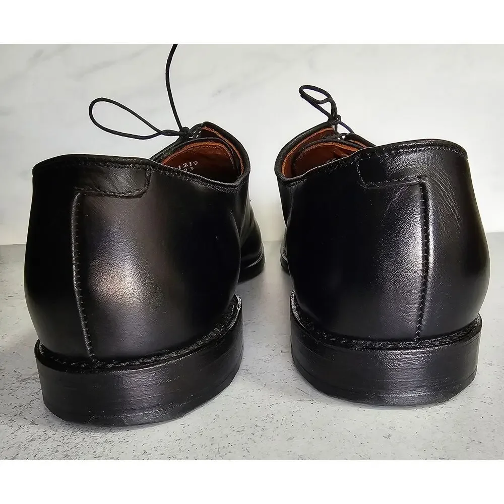 EUC Allen Edmonds Men's Black Leather Resoled Split Toe Delray Dress Shoes 15 B - Picture 5 of 10